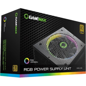 Блок питания Gamemax RGB850 PRO Gold - Metoo (3)