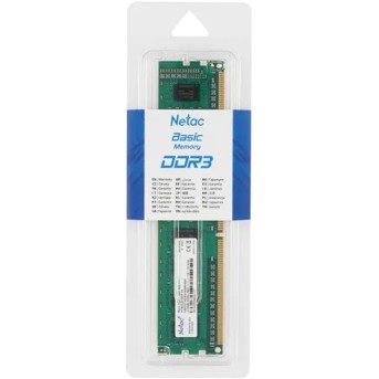 Модуль памяти Netac NTBSD3P16SP-04 DDR3 4GB - Metoo (3)