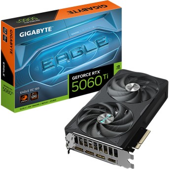 Видеокарта Gigabyte (GV-N506TEAGLE OC-16GD) RTX5060Ti EAGLE OC 16G - Metoo (3)