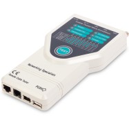 Кабельный тестер Ship G278 Для тестирования BNC RJ-45 RJ-11 USB IEE 1394 Fire Wire