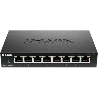 Коммутатор D-Link DGS-1008D/<wbr>K2A - Metoo (2)