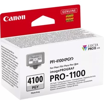 Чернильный картридж Canon PFI-4100 Photo Grey - Metoo (2)