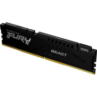 Модуль памяти Kingston Fury Beast Black AMD KF552C36BBE-16 DDR5 16GB 5200MHz - Metoo (1)