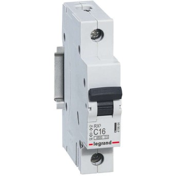 Автоматический выключатель Legrand 419664 1П C 16A RX3 4,5kA - Metoo (1)
