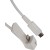 Противокражный кабель Eagle A6150DW (Lightning - Micro USB) - Metoo (1)