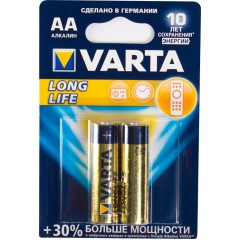Батарейка VARTA Longlife Mignon 1.5V - LR6/ AA (2 шт)