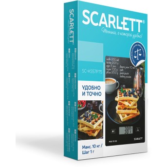 Кухонные весы Scarlett SC-KS57P75 - Metoo (3)