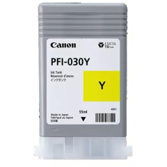 Чернила пигментные Canon Pigment Ink PFI-030 Yellow (для TM240/<wbr>TM340)