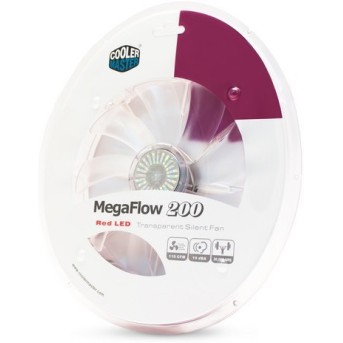 Кулер Cooler Master MegaFlow 200 Red LED - Metoo (3)