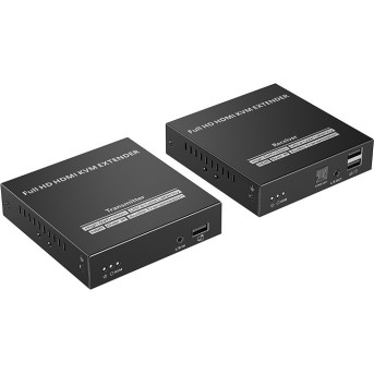 Удлинитель HDMI + KVM Lenkeng LKV562KVM (1080P, 150m) - Metoo (2)