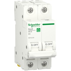 Автоматический выключатель Schneider Electric R9F02206 (АВ) 2P B 6А 6 kA