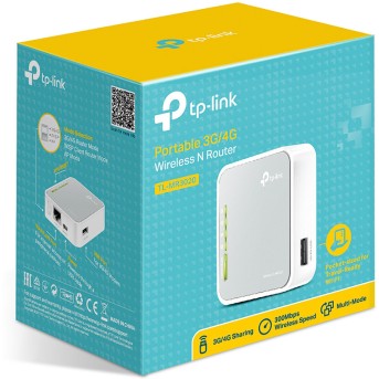 Маршрутизатор 3G/<wbr>4G Портативный TP-Link TL-MR3020 - Metoo (3)