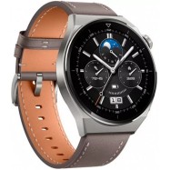 Смарт часы Huawei Watch GT 3 Pro ODN-B19 46mm Gray Leather Strap