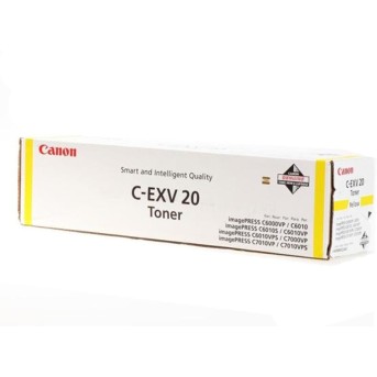 Тонер-картридж Canon C-EXV20 TONER YELLOW для imagePRESS C6000 - Metoo (1)