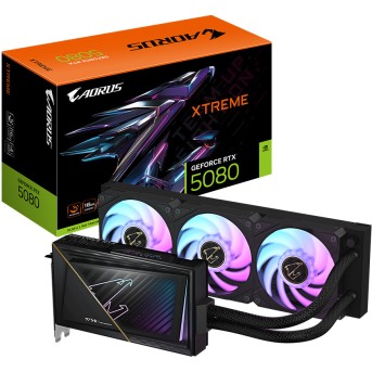 Видеокарта Gigabyte (GV-N5080AORUSX W-16GD) RTX5080 AORUS XTREME WATERFORCE 16G - Metoo (3)