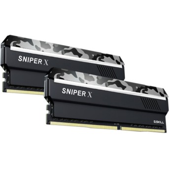 Комплект модулей памяти G.SKILL SniperX F4-3200C16D-16GSXWB DDR4 16GB (Kit 2x8GB) 3200MHz - Metoo (3)