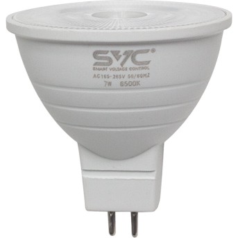 Эл. лампа светодиодная SVC LED JCDR-7W-GU5.3-6500K, Холодный - Metoo (1)