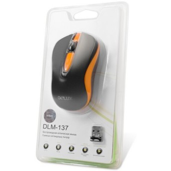Компьютерная мышь Delux DLM-137OGB - Metoo (3)