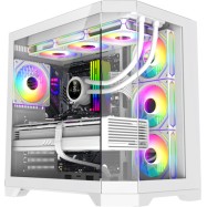 Компьютерный корпус Gamemax Hype-A WH White без Б/П