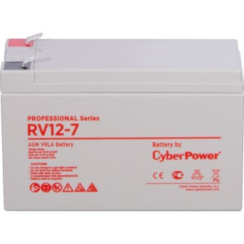 Аккумуляторная батарея CyberPower RV12-7 12В 7.6 Ач - Metoo (2)