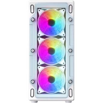 Компьютерный корпус Gamemax Starlight 2 AW White без Б/<wbr>П - Metoo (2)