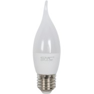 Лампа светодиодная SVC LED CB35-7W-E14-6500K Свеча на ветру Холодный