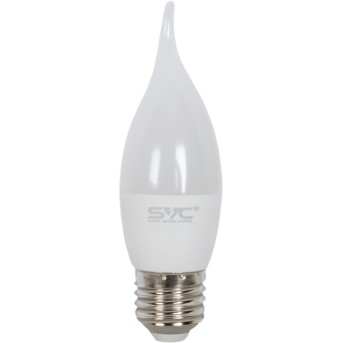 Лампа светодиодная SVC LED CB35-7W-E14-6500K Свеча на ветру Холодный - Metoo (1)