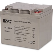 Аккумуляторная батарея SVC GL1238/S 12В 38 Ач (197*166*174)