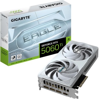 Видеокарта Gigabyte (GV-N506TEAGLEOC ICE-8GD) RTX5060Ti EAGLE OC ICE 8G - Metoo (3)