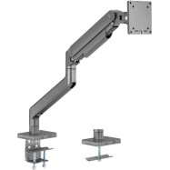 Настольный кронштейн с газлифтом Brateck LDT74-C012 для 1 монитора (17"-49")