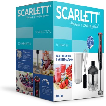 Погружной блендер Scarlett SC-HB42F94 - Metoo (3)