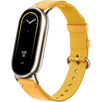 Сменный плетёный браслет для Xiaomi Smart Band 8 Yellow - Metoo (1)