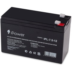 Аккумуляторная батарея IPower IPL-7.5-12/<wbr>L 12В 7.5 Ач