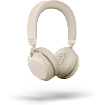 Гарнитура Jabra Evolve2 75 Link380a MS Stereo Beige USB-A - Metoo (2)