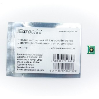 Чип Europrint HP CE412A - Metoo (1)