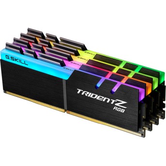 Комплект модулей памяти G.SKILL TridentZ RGB F4-3600C18Q-64GTZR DDR4 64GB (Kit 4x16GB) 3600MHz - Metoo (2)