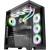 Компьютерный корпус 1STPLAYER MIKU Mi8-BK-3FBR1FBC1 Black без Б/<wbr>П - Metoo (2)