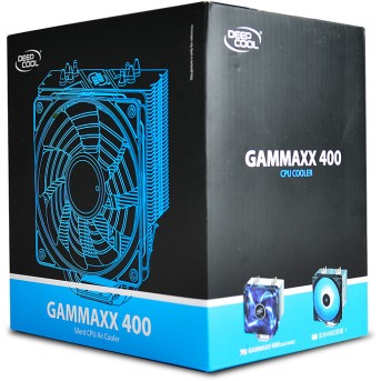 Кулер для процессора Deepcool GAMMAXX 400 Blue Basic - Metoo (3)