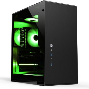 Компьютерный корпус Jonsbo U5 Black без Б/<wbr>П - Metoo (1)