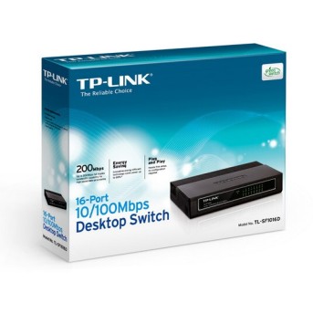 Коммутатор TP-Link TL-SF1016D - Metoo (3)
