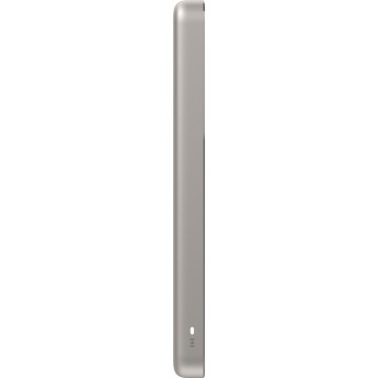Портативный внешний аккумулятор Xiaomi Super Slim Magnetic Power Bank 5000 Gold - Metoo (2)