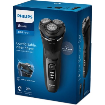Электробритва Philips Серии 3000 S3244/<wbr>12 для влажного и сухого бритья - Metoo (3)