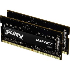 Комплект модулей памяти Kingston Fury Impact KF432S20IBK2/16 DDR4 16GB (Kit 2x8GB) 3200MHz..