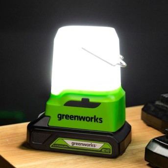 Фонарь светодиодный аккумуляторный Greenworks G24SL200 24V без АКБ и ЗУ в Metoo.kz - Metoo (2)