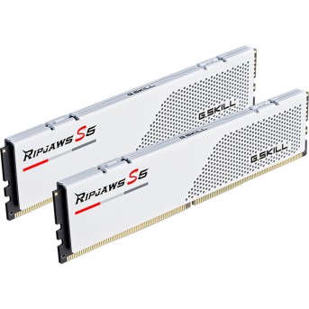 Комплект модулей памяти G.SKILL Ripjaws S5 F5-5600J3636D32GX2-RS5W DDR5 64GB (Kit 2x32GB) 5600MHz - Metoo (1)