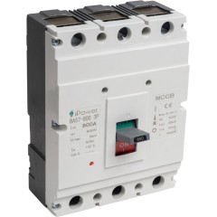 Автоматический выключатель iPower ВА57-800 3P 800A