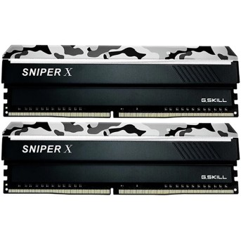 Комплект модулей памяти G.SKILL SniperX F4-3600C19D-16GSXWB DDR4 16GB (Kit 2x8GB) 3600MHz - Metoo (2)