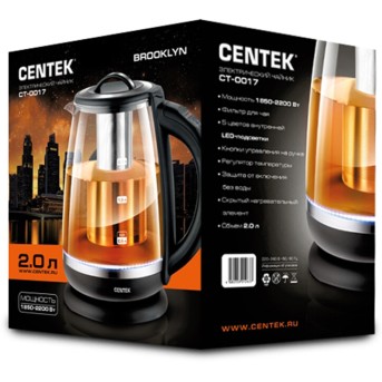 Чайник электрический Centek CT-0017 - Metoo (3)
