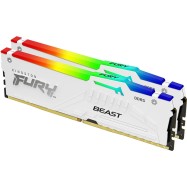 Комплект модулей памяти Kingston FURY Beast White RGB EXPO KF552C36BWEAK2-32 DDR5 32GB (Kit 2x16GB)