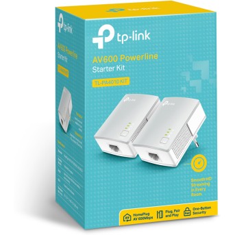 Комплект Powerline адаптеров TP-Link TL-PA4010KIT - Metoo (3)